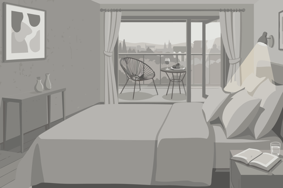 Chambre Double - Vue sur Mer